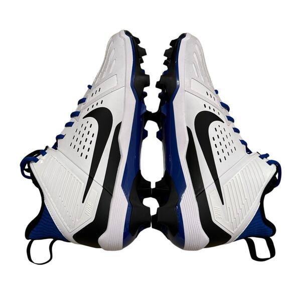 NEW Size 11 Nike Alpha Menace Strong Men\'s Football Cleats II5139-101 White Blue main image 12